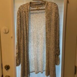 Kim Rogers Sz 1X Knit Cardigan